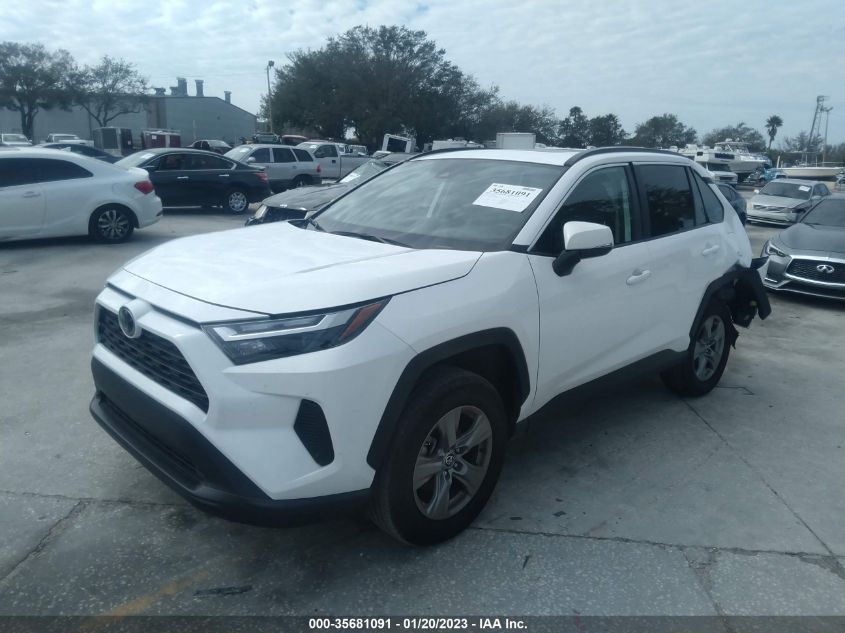 2022 TOYOTA RAV4 XLE VIN: 2T3W1RFV1NW200435
