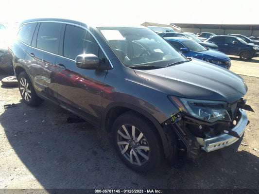 2021 HONDA PILOT EX-L VIN: 5FNYF5H57MB045555