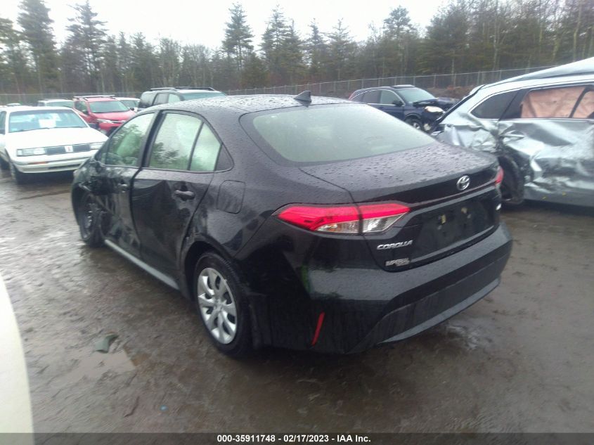 2022 TOYOTA COROLLA LE VIN: JTDEPMAE8NJ228882