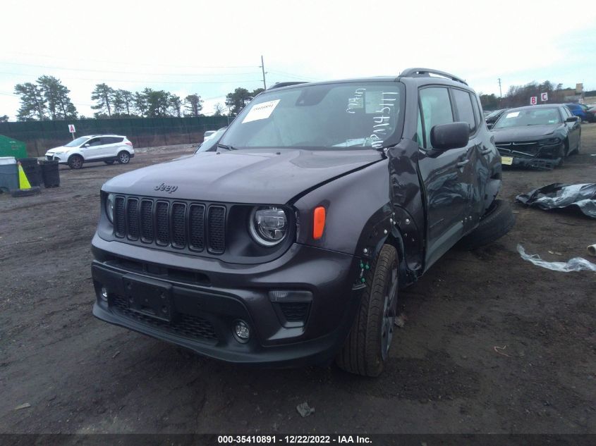 2021 JEEP RENEGADE 80TH ANNIVERSARY VIN: ZACNJDB10MPM44511