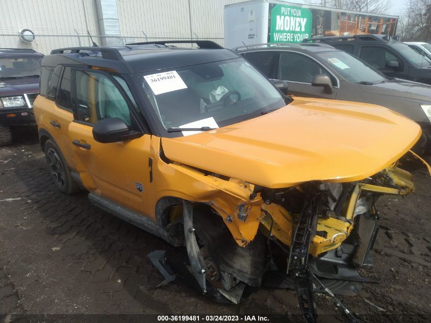 2022 FORD BRONCO SPORT BIG BEND VIN: 3FMCR9B69NRD15259