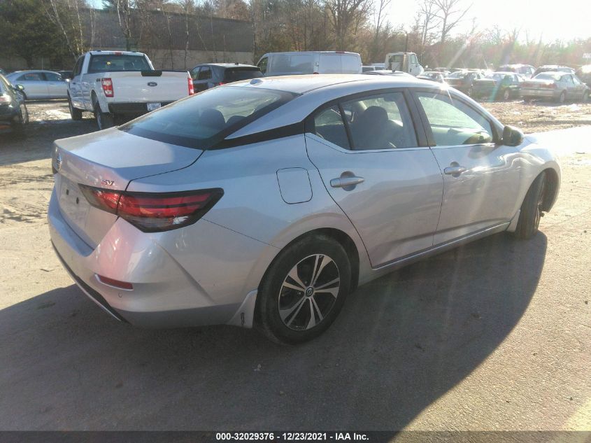 2020 NISSAN SENTRA SV VIN: 3N1AB8CV0LY280116