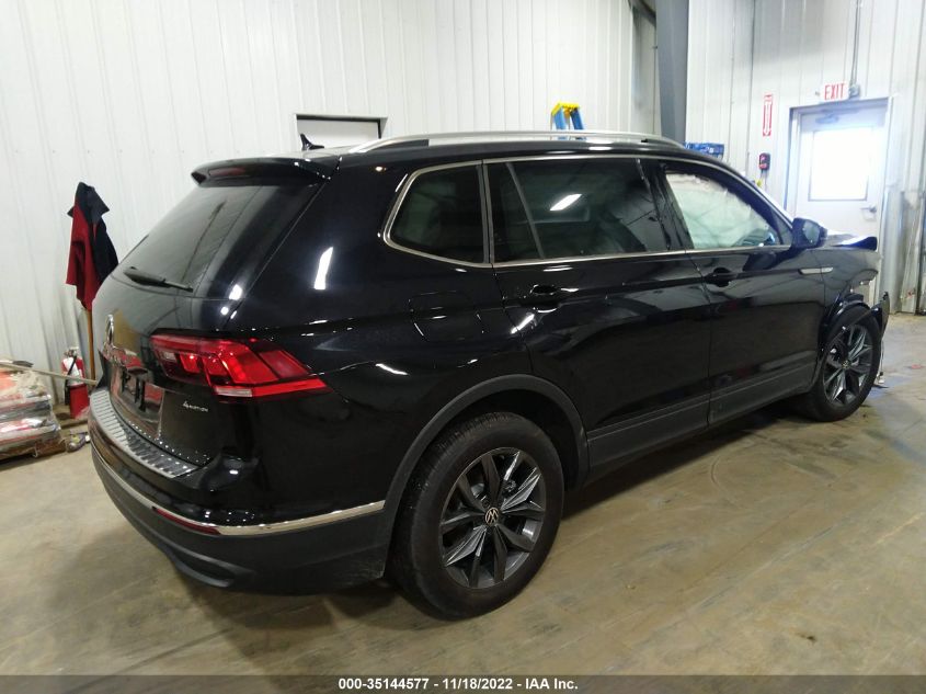 2022 VOLKSWAGEN TIGUAN SE VIN: 3VV2B7AX0NM142264