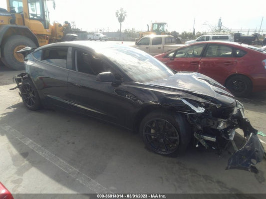 2022 TESLA MODEL 3 LONG RANGE VIN: 5YJ3E1EBXNF135235