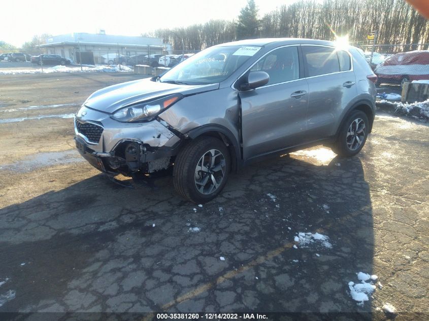 2022 KIA SPORTAGE LX VIN: KNDPMCAC0N7995021