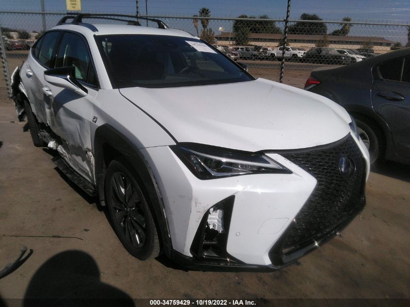 2021 LEXUS UX UX 250H F SPORT VIN: JTHE9JBH7M2041089