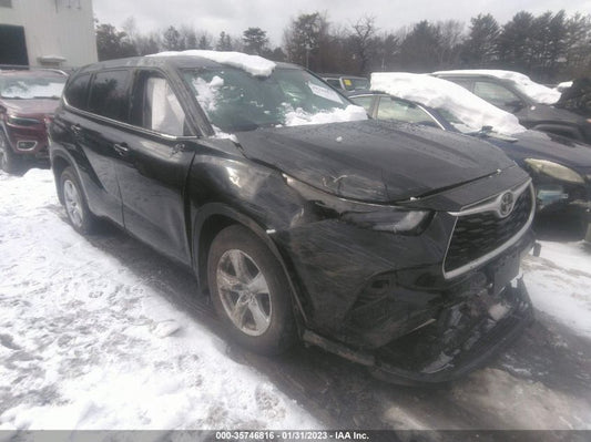 2022 TOYOTA HIGHLANDER LE VIN: 5TDBZRBH9NS571724