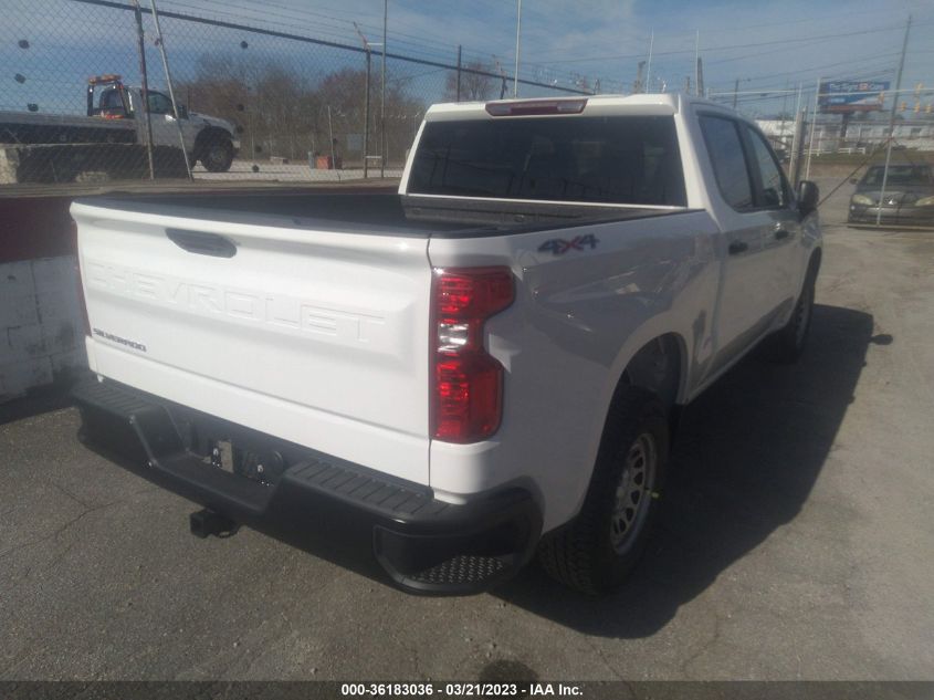 2023 CHEVROLET SILVERADO 1500 WORK TRUCK VIN: 1GCPDAEK7PZ230689