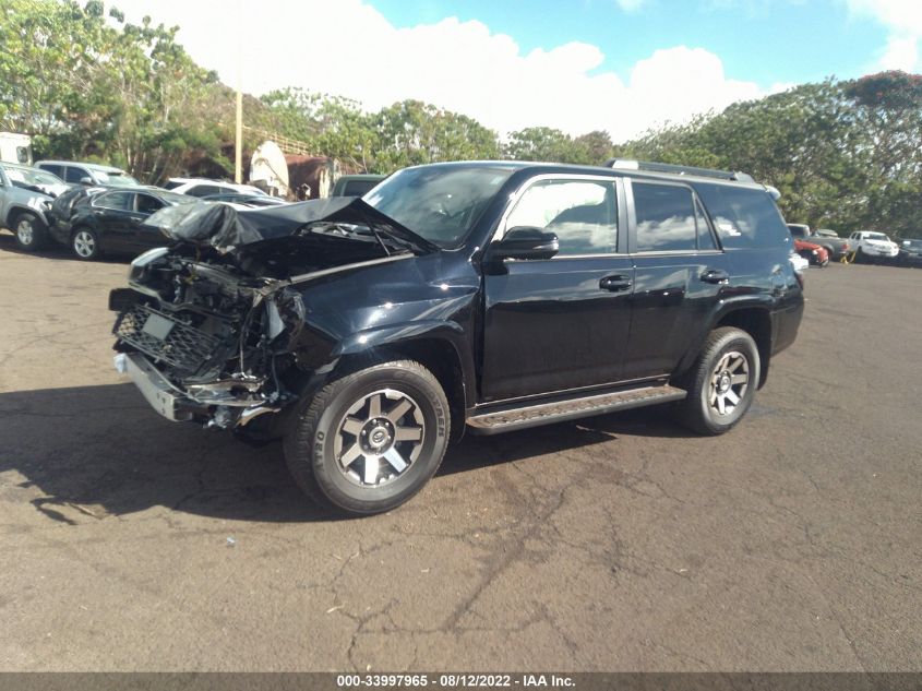 2022 TOYOTA 4RUNNER TRD OFF ROAD PREMIUM VIN: JTERU5JR2N6050159