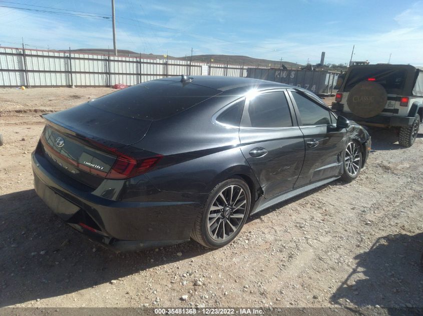 2020 HYUNDAI SONATA LIMITED VIN: 5NPEH4J20LH033495