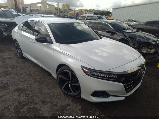 2022 HONDA ACCORD SEDAN SPORT VIN: 1HGCV1F36NA016843