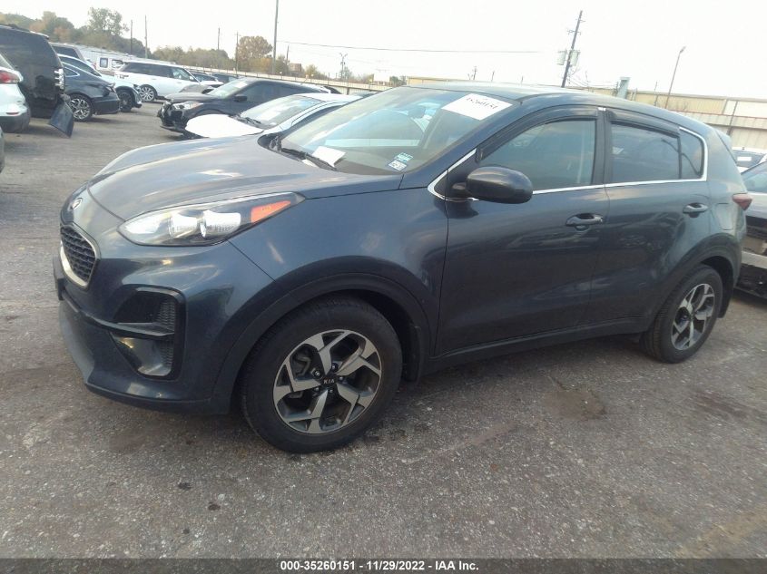 2020 KIA SPORTAGE LX VIN: KNDPM3AC2L7720652