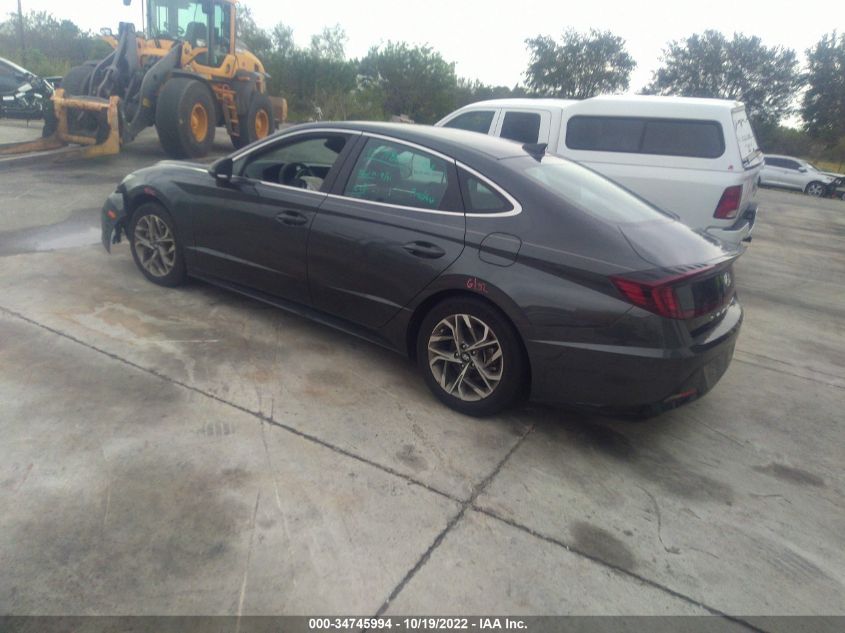 2021 HYUNDAI SONATA SEL VIN: KMHL64JA2MA144624