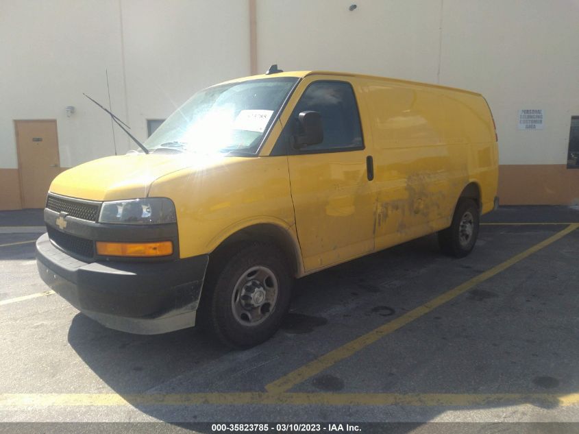 2021 CHEVROLET EXPRESS CARGO VAN VIN: 1GCWGAFP0M1228063
