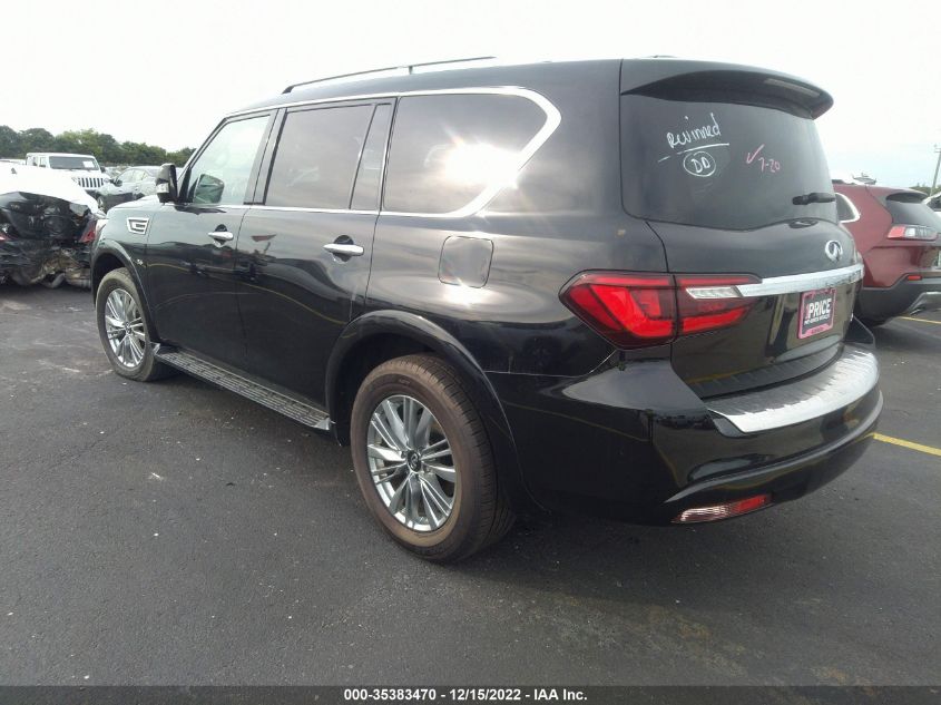 2020 INFINITI QX80 LUXE VIN: JN8AZ2NF7L9704722