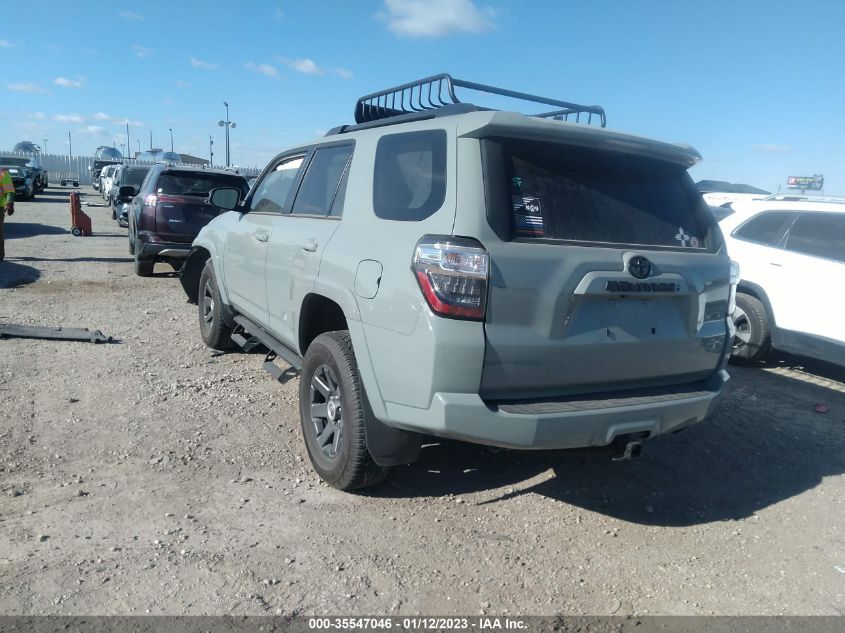 2022 TOYOTA 4RUNNER TRAIL SPECIAL EDITION VIN: JTETU5JR5N5986871