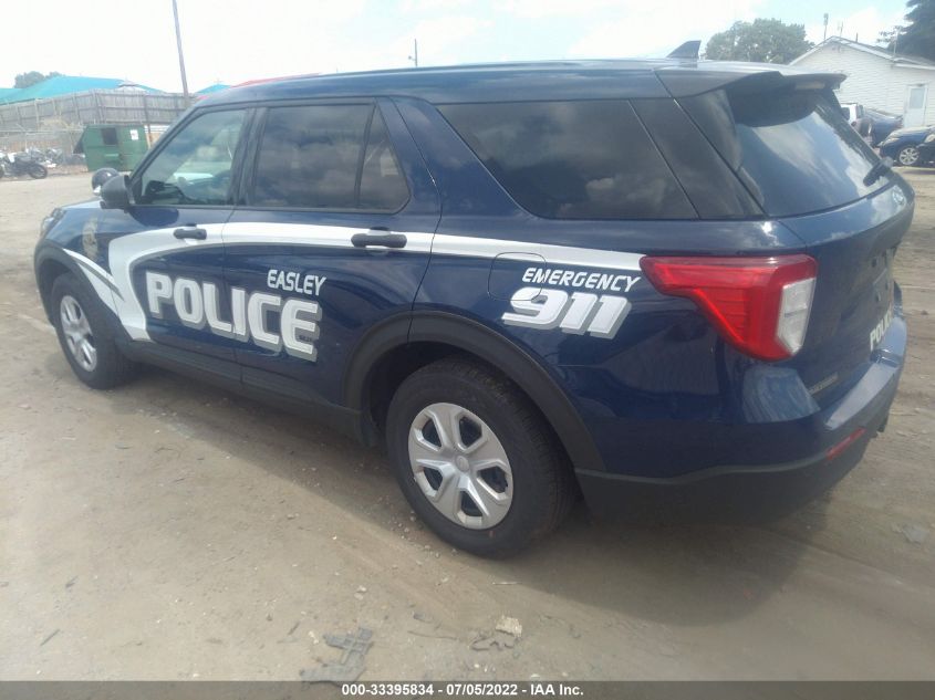 2021 FORD POLICE INTERCEPTOR VIN: 1FM5K8AB0MGB04107
