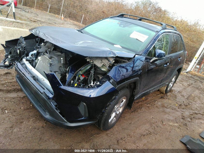 2022 TOYOTA RAV4 XLE VIN: JTMP1RFV4ND086514