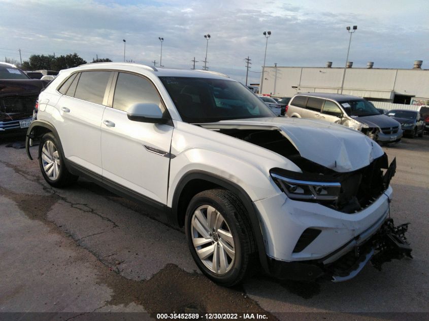 2021 VOLKSWAGEN ATLAS CROSS SPORT 3.6L V6 SE W/TECHNOLOGY VIN: 1V2JE2CA3MC219401