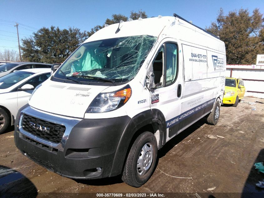 2022 RAM PROMASTER WINDOW VAN VIN: 3C6LRVPG8NE116460