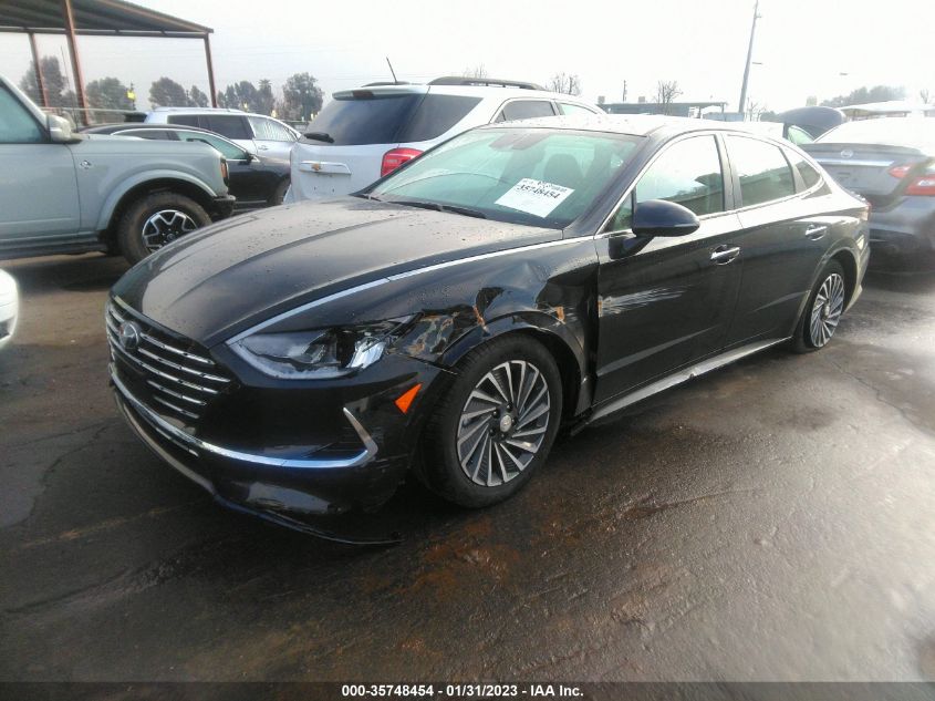 2022 HYUNDAI SONATA HYBRID SEL VIN: KMHL34JJ6NA047470