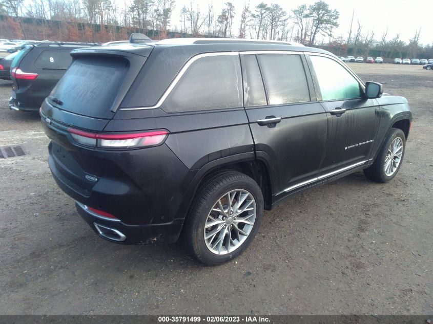 2022 JEEP GRAND CHEROKEE SUMMIT VIN: 1C4RJHET0N8554279