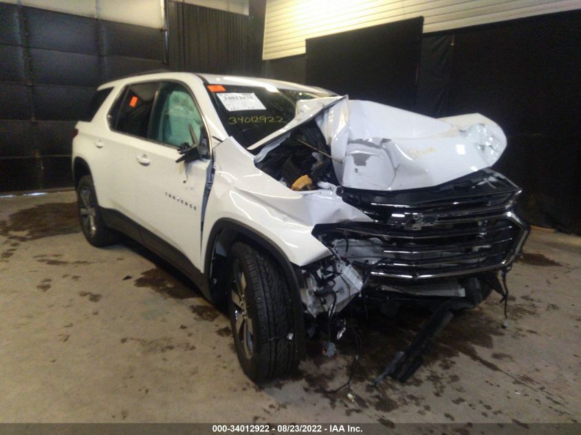 2021 CHEVROLET TRAVERSE LT LEATHER VIN: 1GNEVHKW6MJ248395