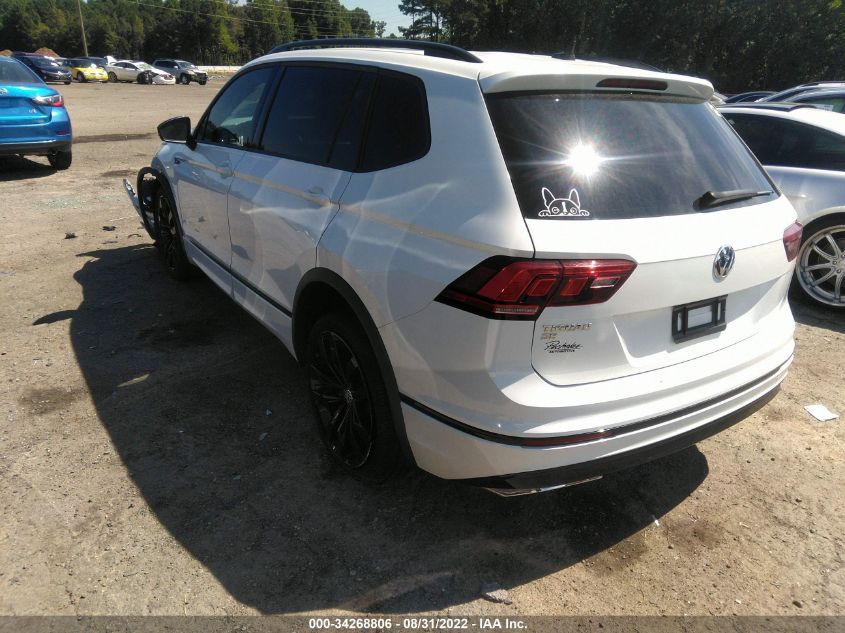 2021 VOLKSWAGEN TIGUAN SE/SE R-LINE BLACK/SEL VIN: 3VV3B7AX7MM102881
