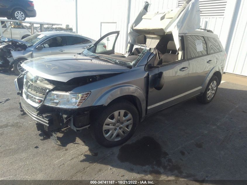 2020 DODGE JOURNEY SE VALUE VIN: 3C4PDCAB5LT237854