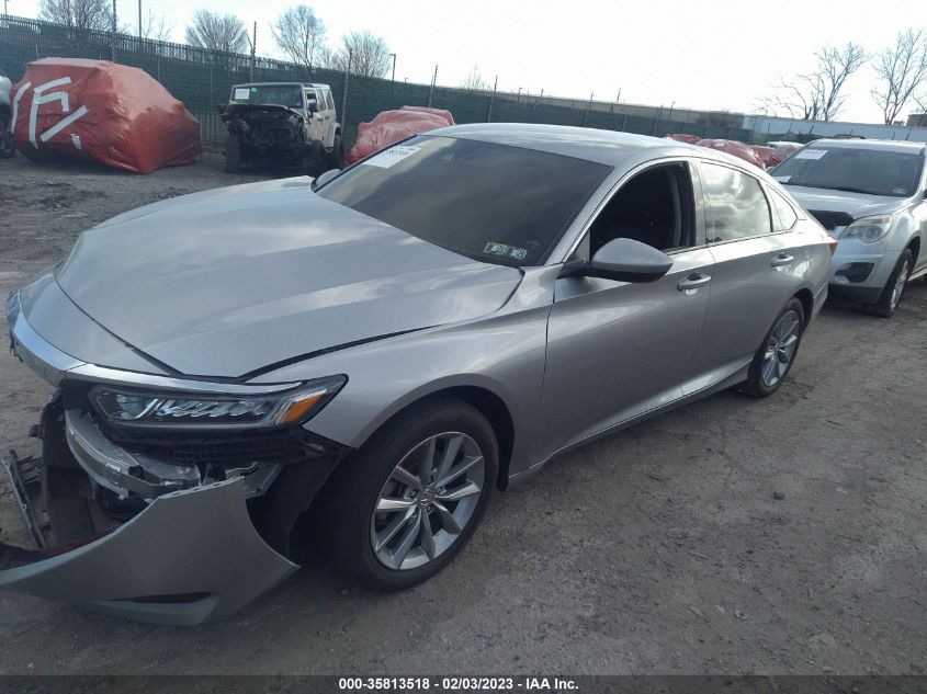 2022 HONDA ACCORD SEDAN LX VIN: 1HGCV1F13NA022887