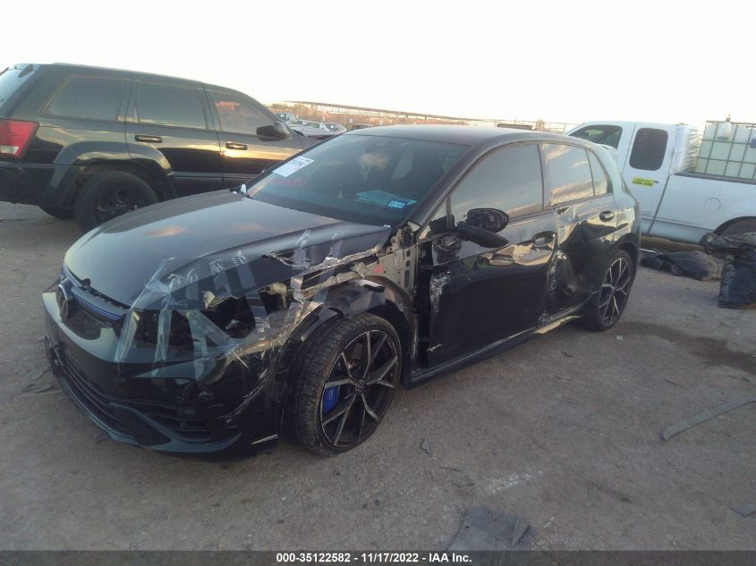 2022 VOLKSWAGEN GOLF R VIN: WVWFB7CD3NW135487