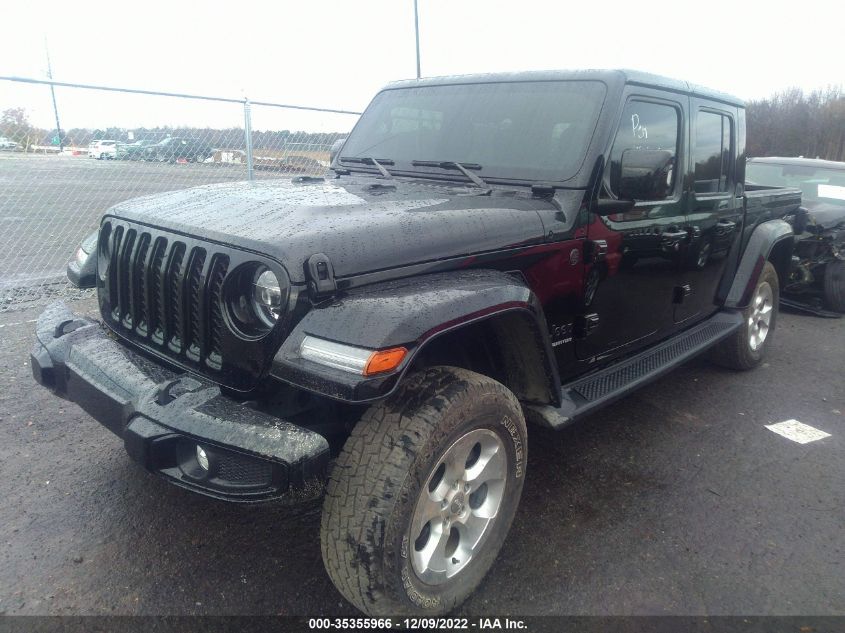 2022 JEEP GLADIATOR HIGH ALTITUDE VIN: 1C6HJTFG9NL139823