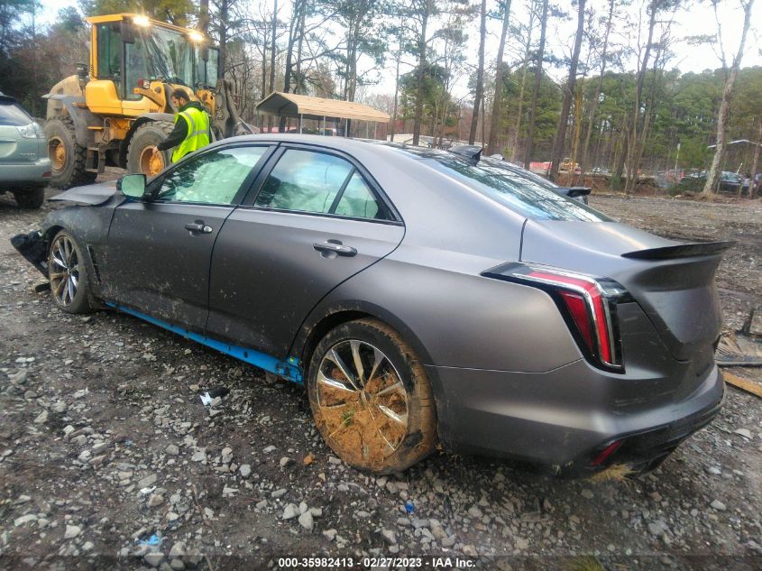 2022 CADILLAC CT4-V BLACKWING VIN: 1G6D65RP3N0460406