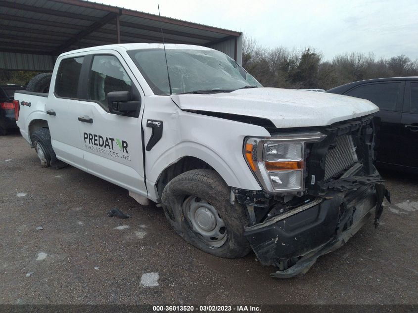 2022 FORD F-150 XL/XLT VIN: 1FTEW1EB4NFB64005