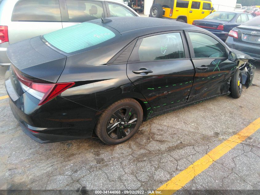 2021 HYUNDAI ELANTRA SEL VIN: 5NPLS4AG6MH040716