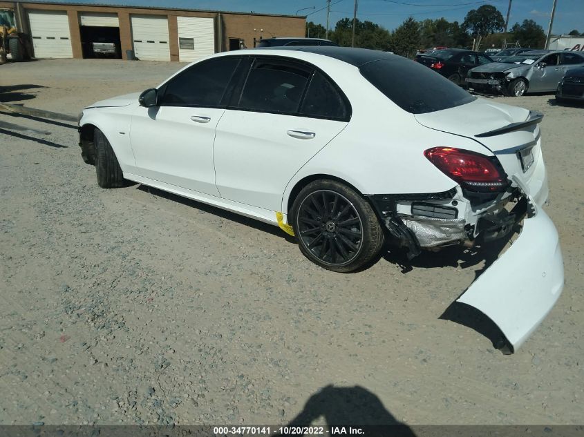 2021 MERCEDES-BENZ C-CLASS C 300 VIN: W1KWF8EB6MR641565