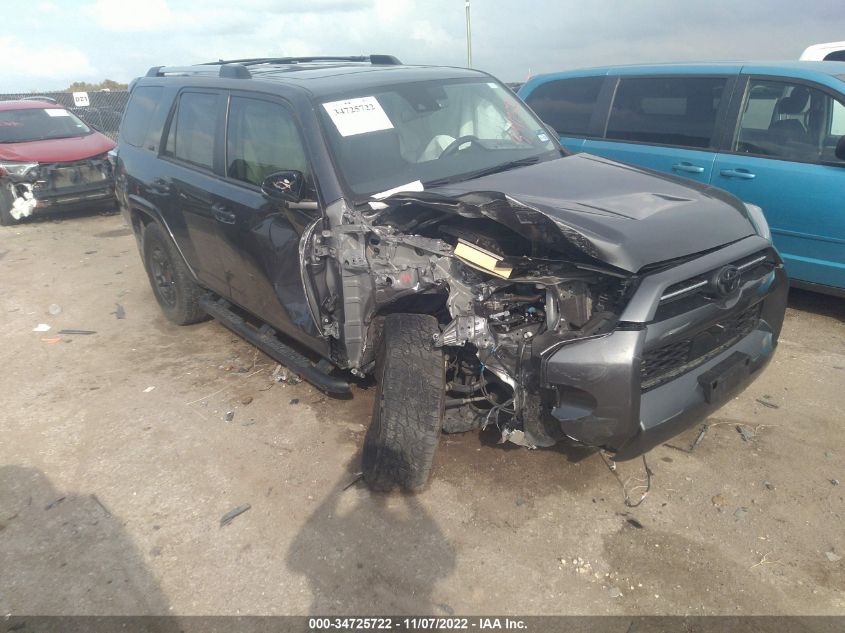 2022 TOYOTA 4RUNNER VIN: JTEFU5JR8N5255042