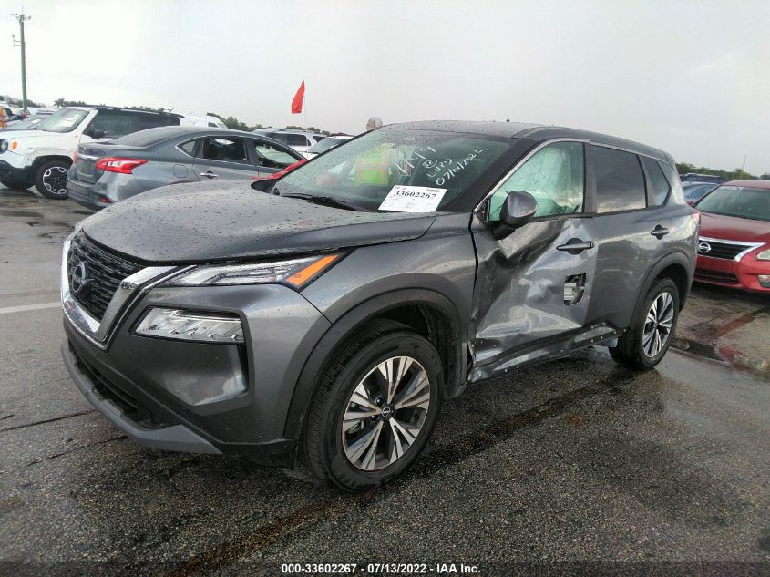 2022 NISSAN ROGUE SV VIN: 5N1BT3BB9NC671149