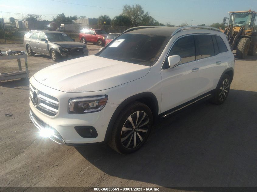 2022 MERCEDES-BENZ GLB GLB 250 VIN: W1N4M4HB0NW187885