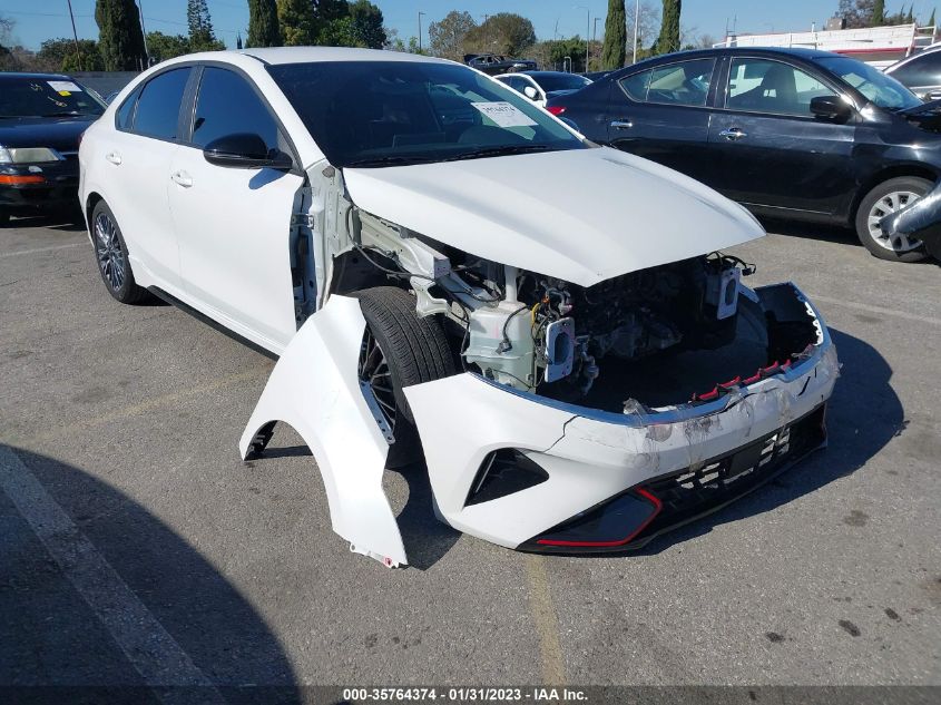 2022 KIA FORTE GT-LINE VIN: 3KPF54AD9NE437000