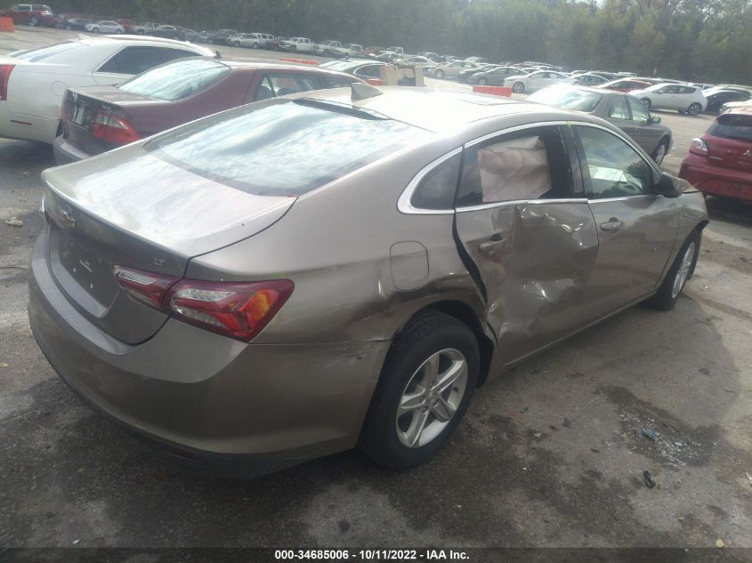 2022 CHEVROLET MALIBU LT VIN: 1G1ZD5ST6NF133312