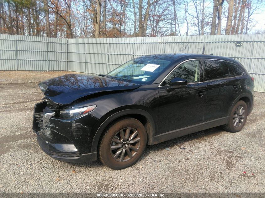 2022 MAZDA CX-9 TOURING VIN: JM3TCBCY1N0619755
