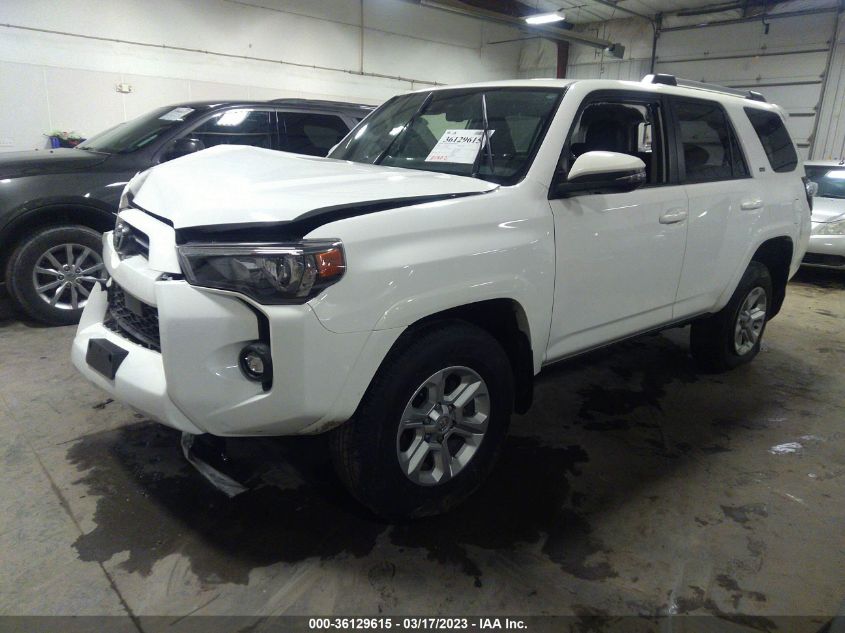 2022 TOYOTA 4RUNNER VIN: JTENU5JR0N6068609