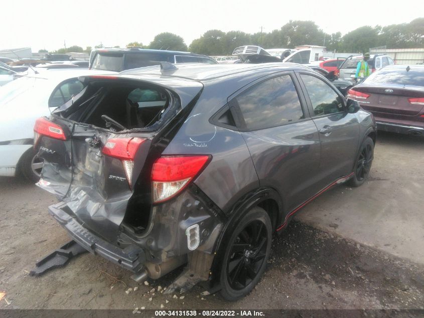 2021 HONDA HR-V SPORT VIN: 3CZRU5H13MM719424