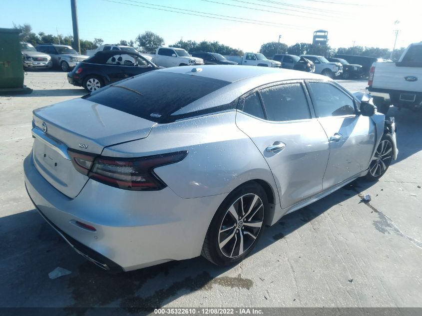 2022 NISSAN MAXIMA SV VIN: 1N4AA6CV2NC504511