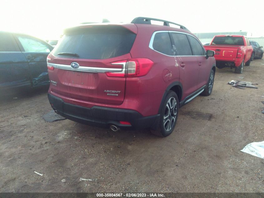 2023 SUBARU ASCENT LIMITED VIN: 4S4WMAUD7P3409666