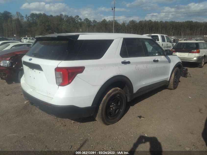 2022 FORD POLICE INTERCEPTOR VIN: 1FM5K8AB4NGA02388