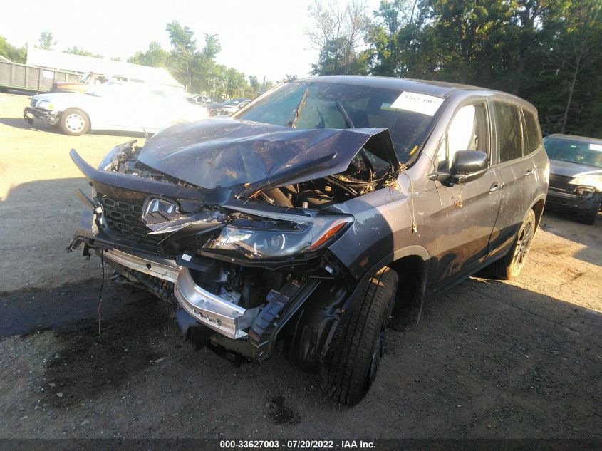 2021 HONDA PASSPORT SPORT VIN: 5FNYF8H21MB037605