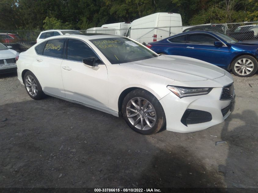 2021 ACURA TLX VIN: 19UUB5F30MA002407