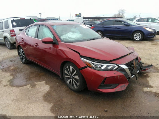 2022 NISSAN SENTRA SV VIN: 3N1AB8CV3NY261594